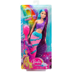 Barbie Dreamtopia Long Hair Doll GFT39 ბარბის თოჯინა გვირგვინით და აქსესუარებით
