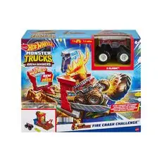 Hot Wheels Monster Trucks Arena World Bone Shaker Tire Challenge HNB87 - ჰოთ ვილსის ტრასა