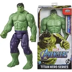 Marvel Avenger Hulk Titan Hero Series ჰალკის ფიგურა