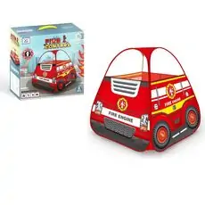 Fire Control Car Tent საბავშვო სათამაშო კარავი