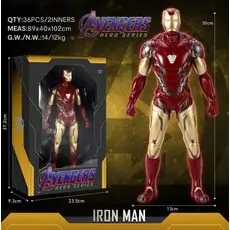 Avengers Hero Series Iron Man Figure - სათამაშო ფიგურა