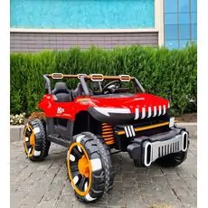 Off Road Jeep 4x4 Red - ელექტრო მანქანა
