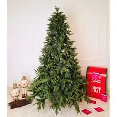 Christmas Tree საახალწლო ნაძვის ხე  შერეული სილიკონის წიწვებით 240 CM (OT2324)