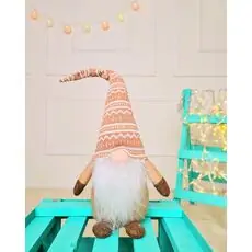 Little Gnome Beige - საახალწლო დეკორატიული გნომი