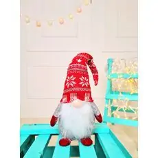 Little Gnome Red - საახალწლო დეკორატიული გნომი