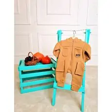 Colorful Baby Romper Light Brown რომპერი