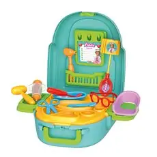Dede Linda's Doctor Set Backpack 03843 - სათამაშო საექიმო ნაკრები