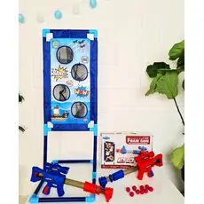 Shooting Games Foam Guns 2x - სათამაშო თოფი