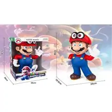 Super Mario Figure Red - სათამაშო მარიოს ფიგურა