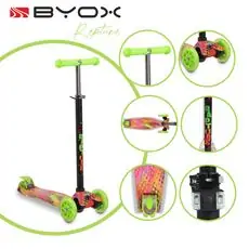 Byox Scooter Rapture Greeny სკუტერი (სამაკატი)