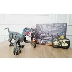 სათამაშო დინოზავრი დისტანციური მართვით  Velociraptor with USB remote control