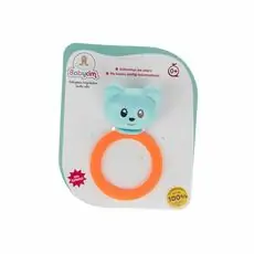 Birlik Toys Rattle Bear Teether - განსავითარებელი სათამაშო