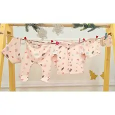Pretty Colorful Leaves Clothes Set - საბავშვო ტანსაცმლის ნაკრები