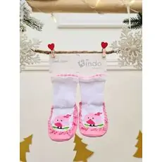 Baby Socks Cute Bird White - საბავშვო წინდები