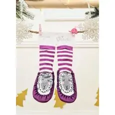 Baby Socks Sheep Purple - საბავშვო წინდები