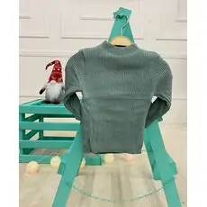 Cute Knitted Sweater - გრძელ მკლავიანი სვიტერი