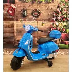 Moped For Kids Blue - ელექტრო მოპედი
