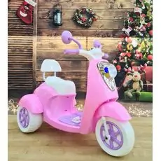 Moped Frozen For Kids Pink - ელექტრო მოპედი