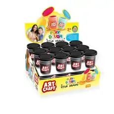 Dede Art Craft Single Dough Pot Black 03590 საბავშვო პლასტელინი