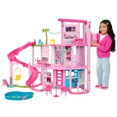 Barbie Dreamhouse ბარბის სახლი აქსესუარებით