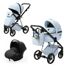 Adamex Quantum Star Collection საბავშვო ეტლის 3x1 კომპლექტი
