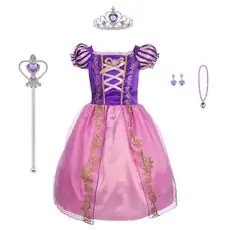 Rapunzel Princess Dress - რაპუნცელის ფორმა