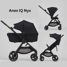 Anex IQ 3x1 NYX საბავშვო ეტლის კომპლექტი