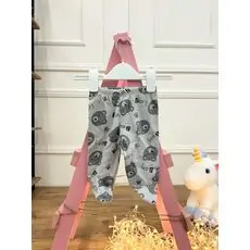 Baby Bear Trousers Grey - ახალშობილის შარვალი