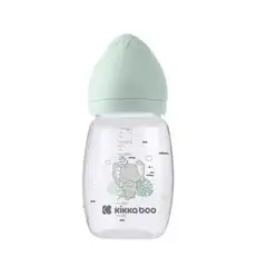 Kikkaboo Feeding Bottle 260ml Savanna Mint- ახალშობილის ბოთლი