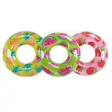 Intex 56261 Tropical Fruit Swimming Tube გასაბერი რგოლი