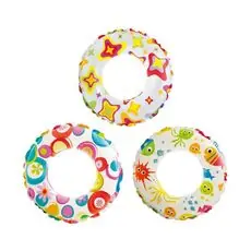 Intex 59230 Colorful Swimming Tube  გასაბერი რგოლი
