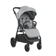 KikkaBoo Jess Light Grey საბავშვო ეტლი