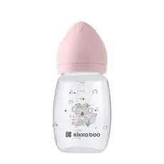 Kikkaboo PP Feeding Bottle 240ml Savanna Pink - ახალშობილის ბოთლი