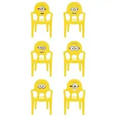 Pilsan 03 475 Minons Child Chair Yellow  საბავშვო სკამი
