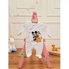 Baby Romper Mickey And Pluto საბავშვო რომპერი
