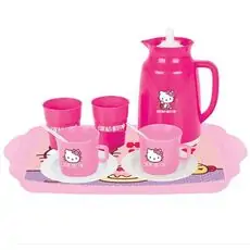 Pilsan 06 026 Hello Kitty Tea Set სათამაშო ჭურჭლის ნაკრები