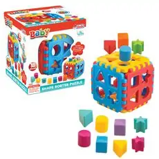 Dede 02209 Shape Sorter Puzzle განმავითარებელი სათამაშო