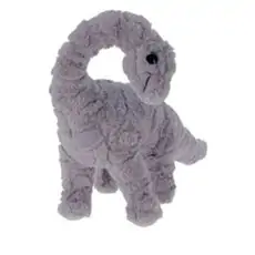 Koopman Fluffy Dinosaur Grey - რბილი სათამაშო დინოზავრი