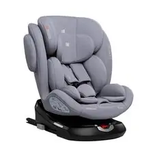 KikkaBoo i-Felix i-SIZE Light Grey  - მანქანის სავარძელი (ქარსითი)