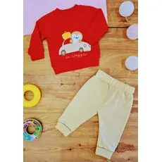 Penguin In The Car 2 In 1 Set საბავშვო ტანსაცმლის ნაკრები