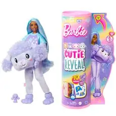 Barbie Cutie Reveal Cozy Cute Tees Series თოჯინა ფერის ტრანსფორმაციით