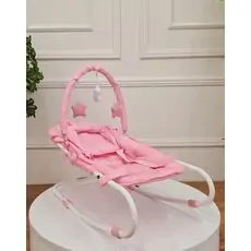 Baby Bouncer Star Pink საბავშვო  შეზლონგი