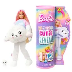 Barbie Cutie Reveal Cozy Cute Tees Series თოჯინა ფერის ტრანსფორმაციით