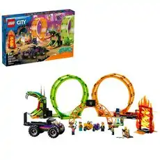 LEGO City 60339 Double Loop Stunt Arena