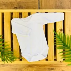 Bodysuit Pretty Simple White ჩვილის ბოდე