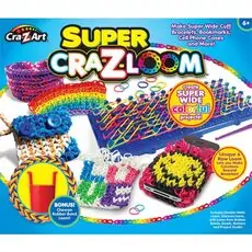Cra-Z-Art Super Cra-Z-Loom დასაწნავი რეზინები