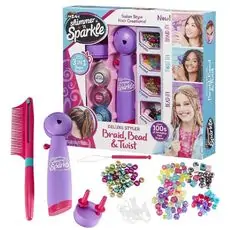 Cra-Z-Art Deluxe Styler Braid, Bead & Twist თმის აქსესუარების ნაკრები