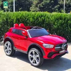 Mercedes Benz AMG Painted Red - ელექტრო მანქანა ტყავის სავარძლით
