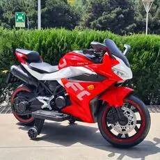 Motorcycle Kawasaki Red - ელექტრო მოტოციკლი