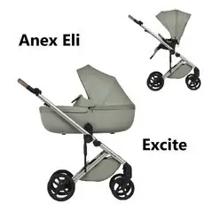 Anex Eli 2x1 Excite საბავშვო ეტლის კომპლექტი